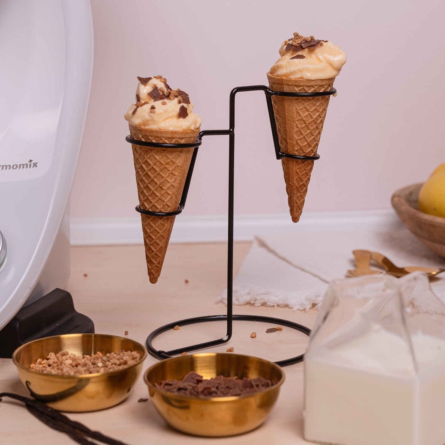 Basisrezept für Milcheis aus dem Thermomix