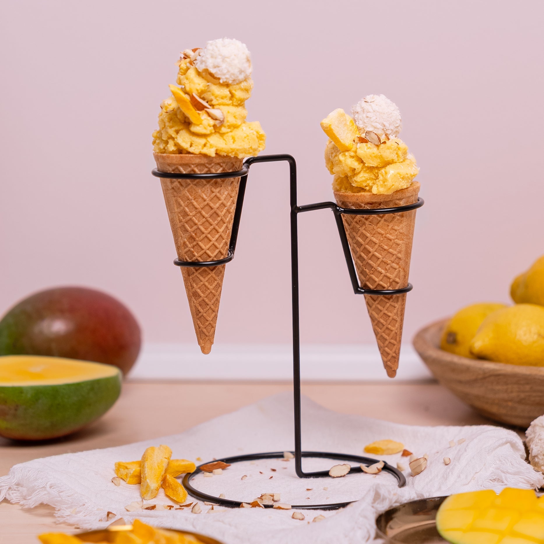 Kokos-Mango-Softeis aus dem Thermomix - Wundermix GmbH