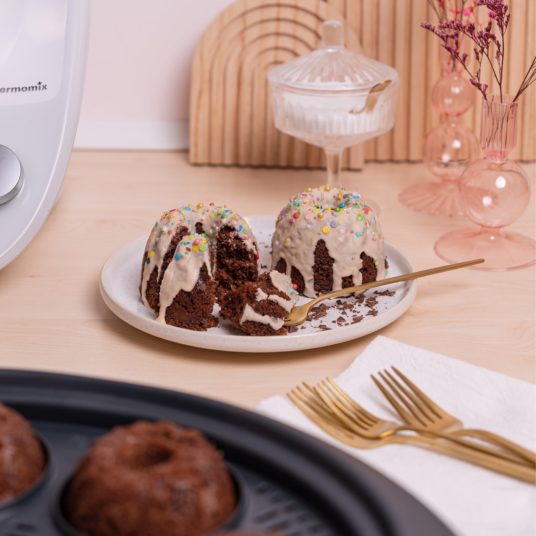 Apfel-Zimt-Gugelhupfe aus dem Varoma