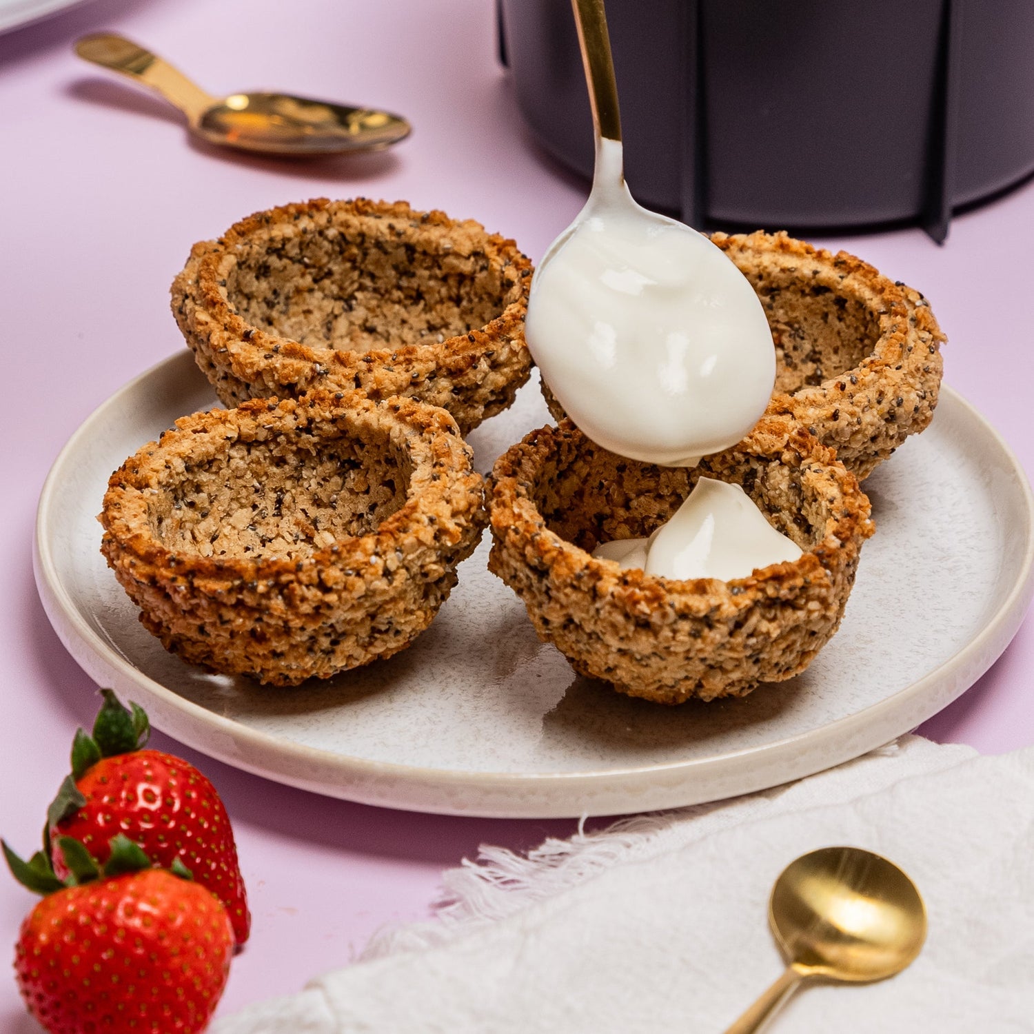 Selbstgemachten Joghurt fermentieren mit dem WunderCap