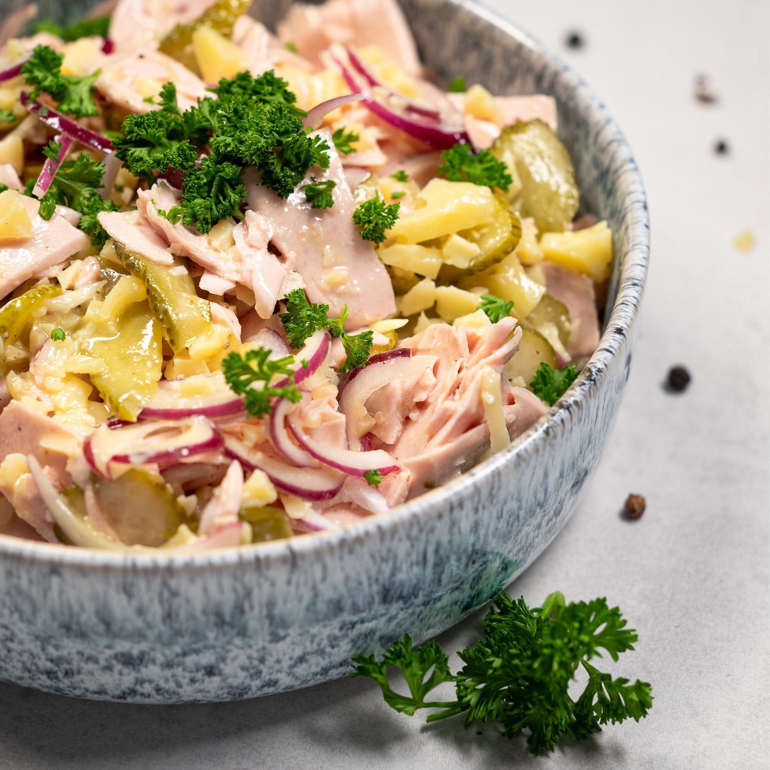 Schweizer Wurstsalat mit dem Thermomix
