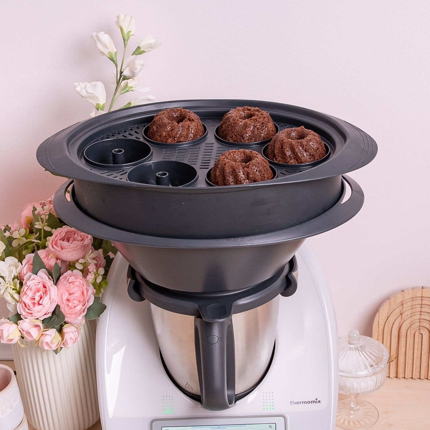 Rotweinmuffins aus dem Thermomix mit dem Gugelix - Wundermix GmbH