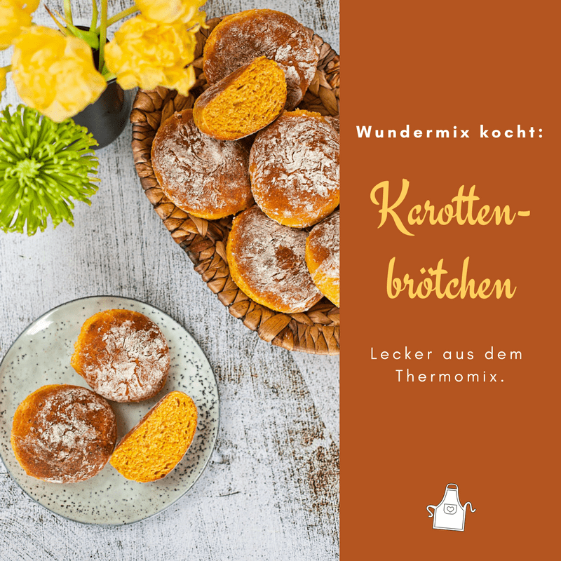 Thermomix-Rezept: Karottenbrötchen - Wundermix GmbH