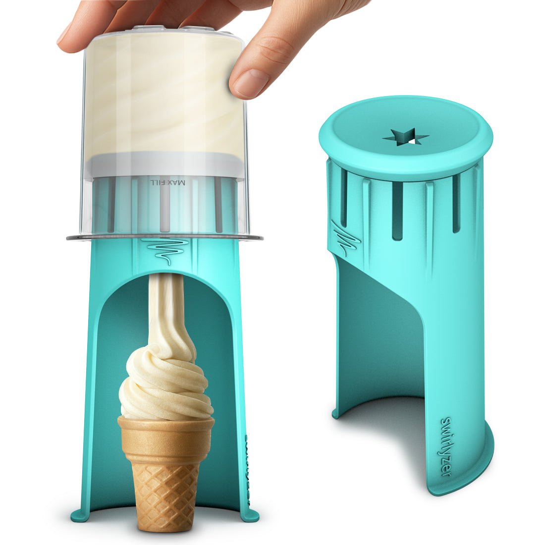 Swirlyzer | Softeis Maker für Ninja Creami - Wundermix GmbH