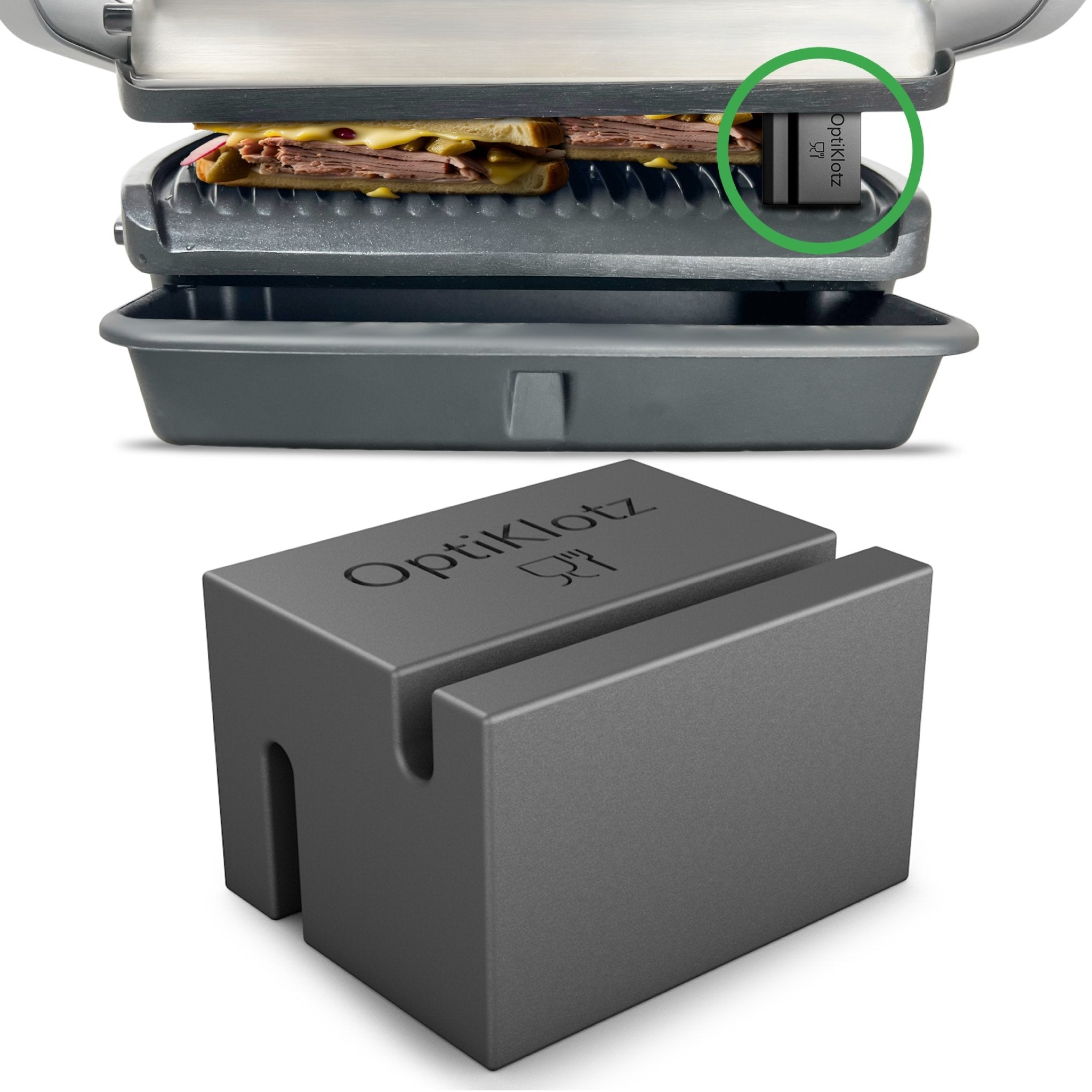 ZauberFry - OptiKlotz Abstandshalter aus Silikon für OptiGrill - Wundermix GmbH