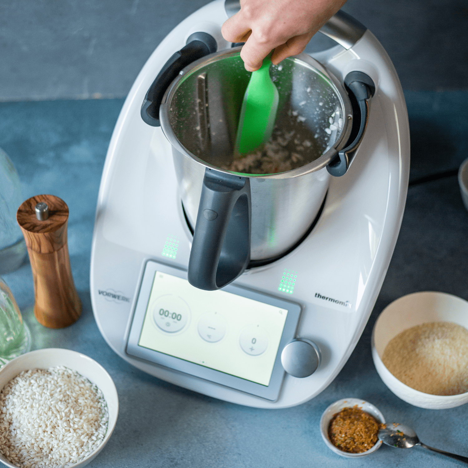 Spatel Set Grün | FlexiSpatel groß + klein & WunderSpatel - Wundermix GmbH