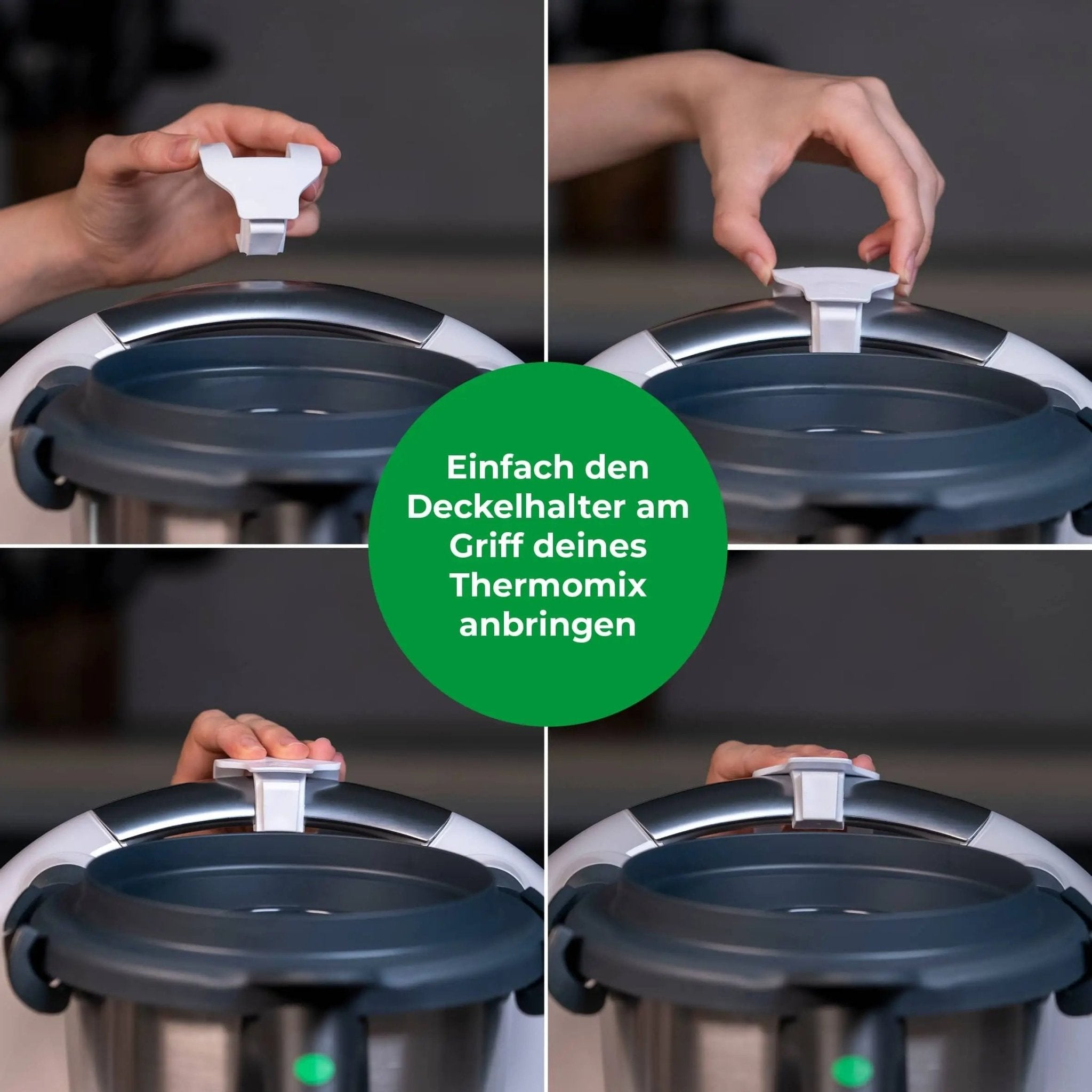 WunderClip® V1 | Deckelhalter für Thermomix TM6, TM5 - Wundermix GmbH