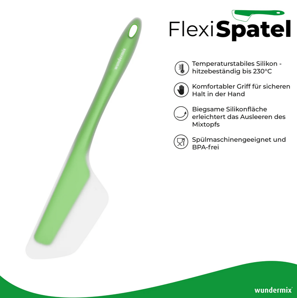 Spatel Set Grün | FlexiSpatel groß + klein & WunderSpatel - Wundermix GmbH