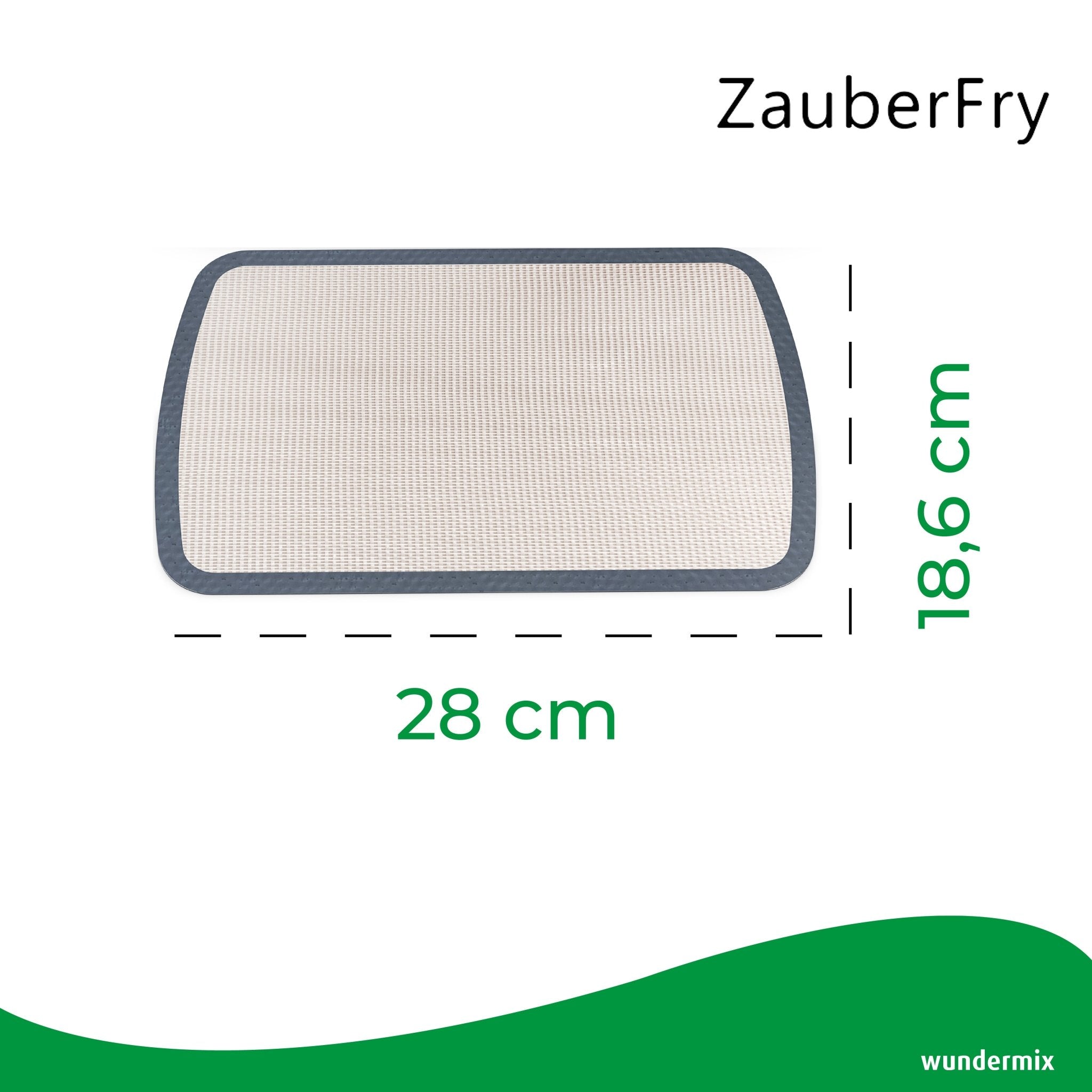 ZauberFry - Dauerbackmatten aus Silikon kompatibel mit Tefal OptiGrill - Wundermix GmbH