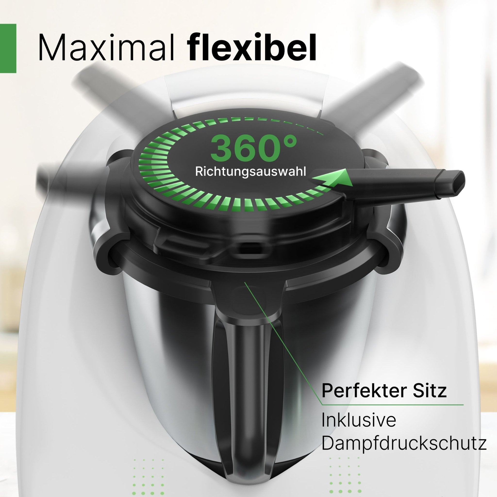 DampfPRO | Dampfumleiter für Thermomix TM6, TM5 - Wundermix GmbH
