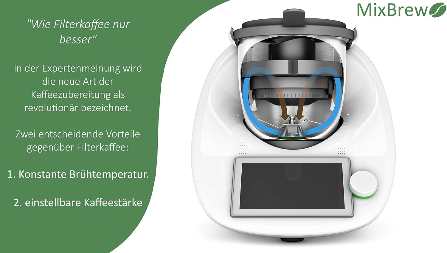 MixBrew® | Kaffeebrüheinsatz für Thermomix TM6, TM5