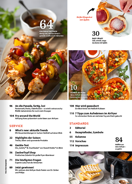 Freidora de aire ZauberTopf - Edición 04/2025