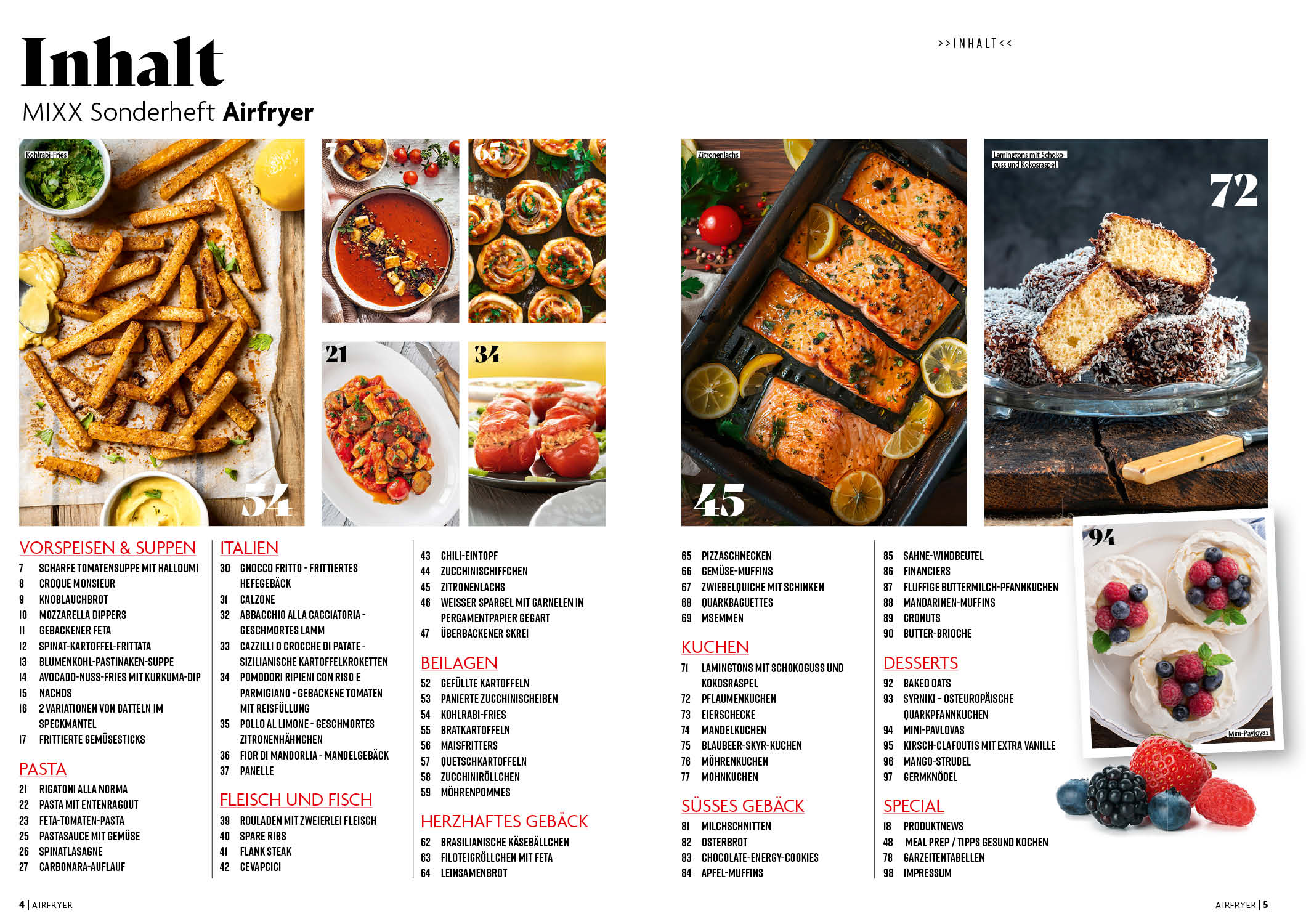 Zeitschrift MIXX Sonderheft AIR FRYER - Ausgabe 01/2026 - Wundermix GmbH