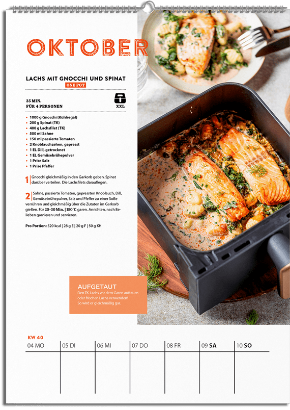 ZauberTopf Airfryer - Wochenkalender 2027 - Wundermix GmbH