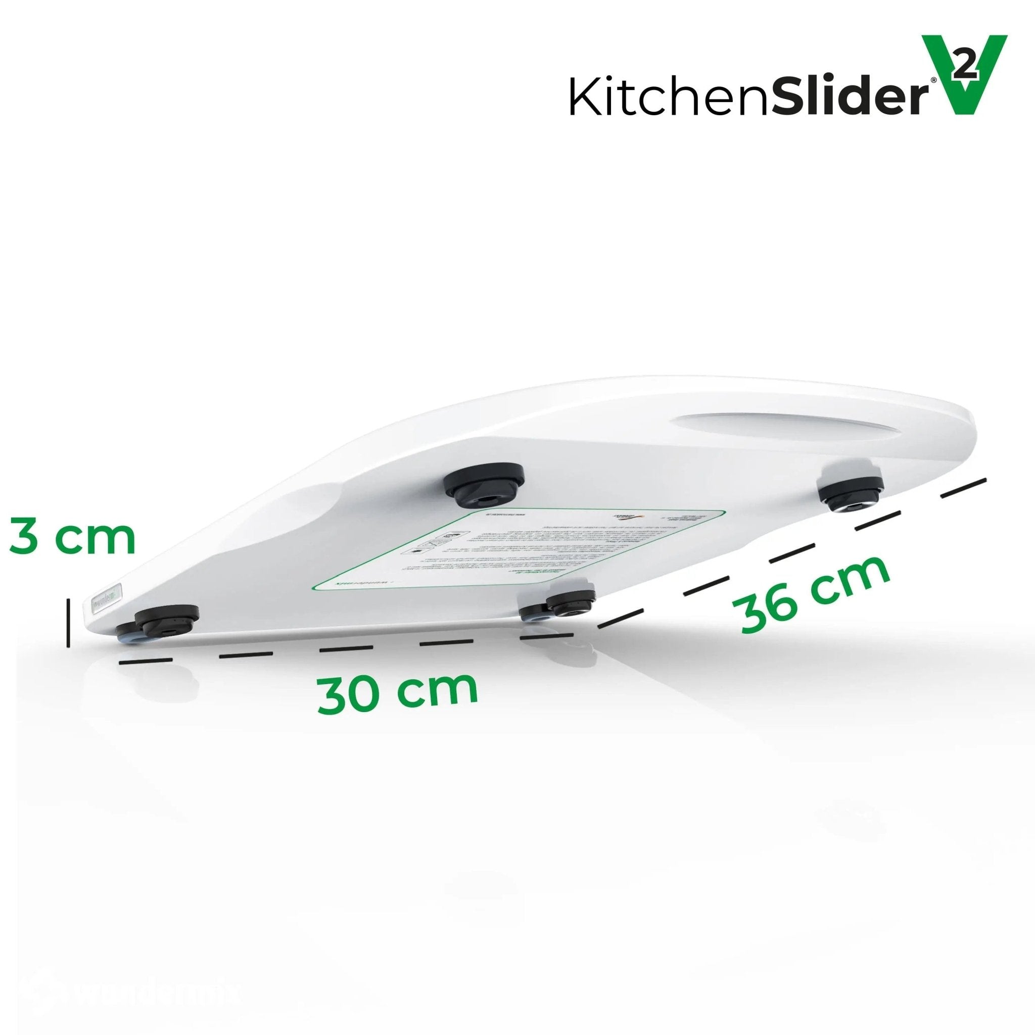 KitchenSlider® M | V2 Plus | Premium - Gleitbrett für Thermomix TM6, TM5 - Wundermix GmbH