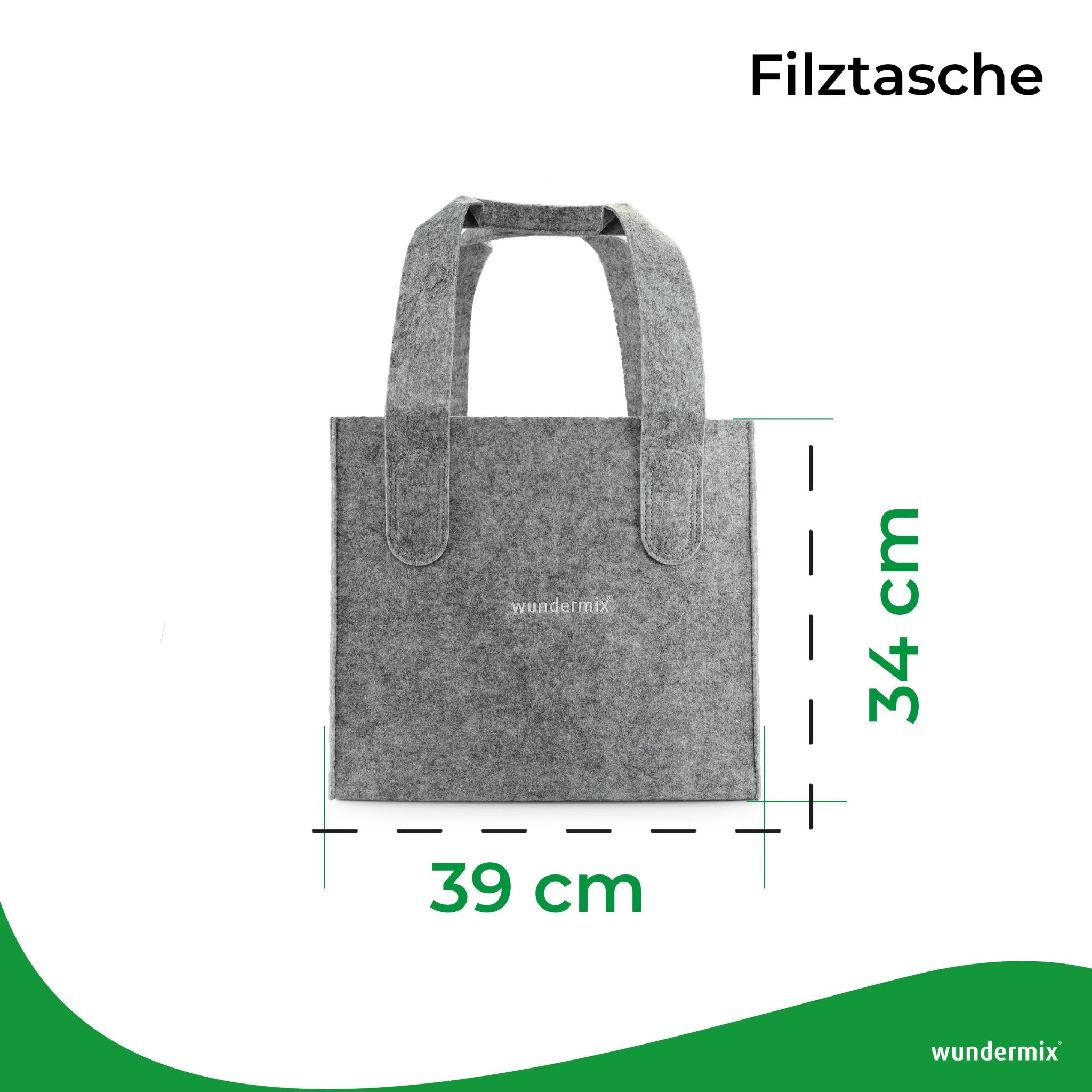 Wundermix Einkaufstasche aus Filz | 40 Liter - Wundermix GmbH