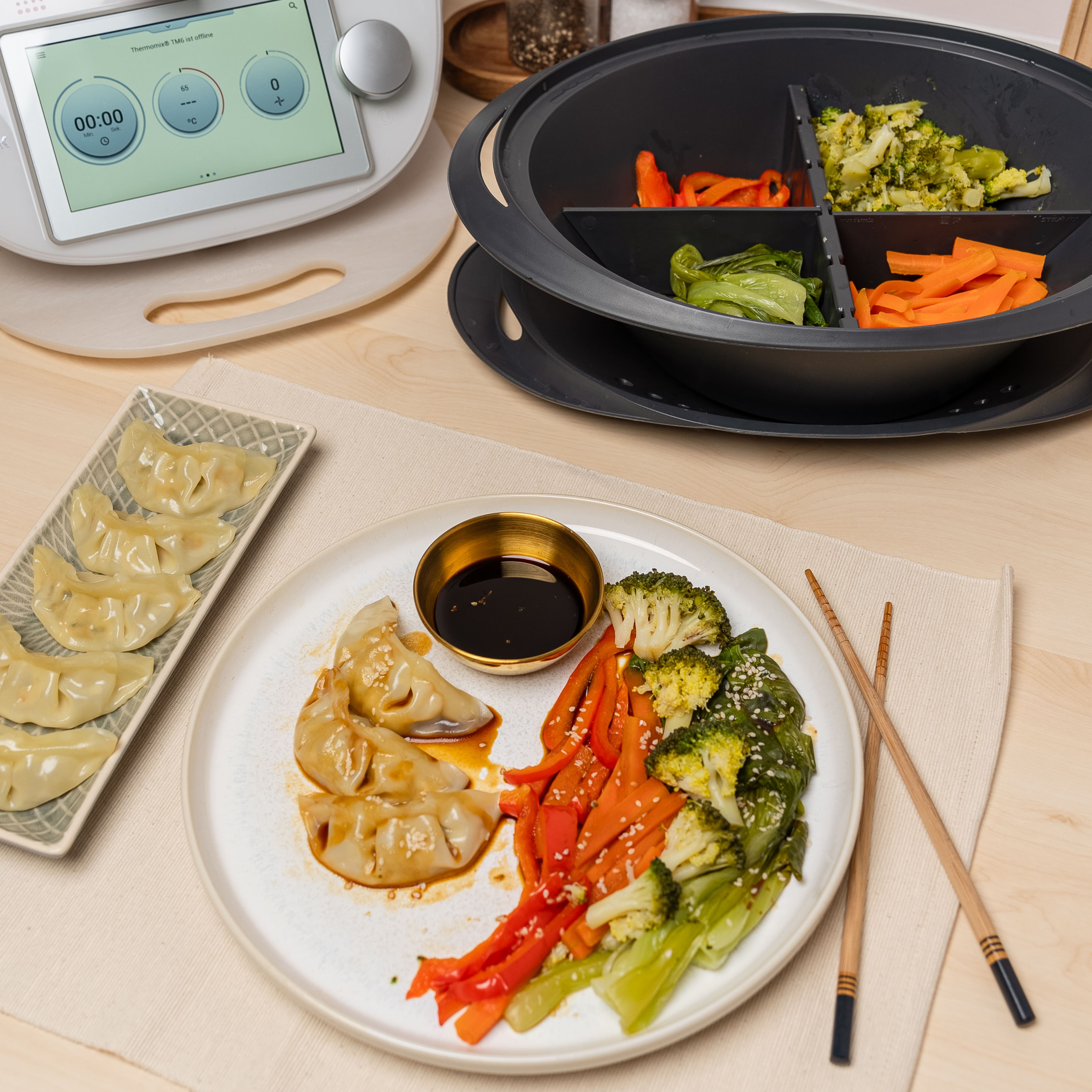 Steamix® | Séparateur d'espace de cuisson flexible pour le Varoma TM6, TM5