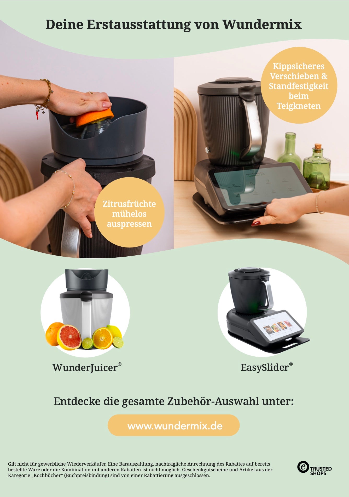 10 % voucher flyer A6 for sales partners | Printed with personal voucher code