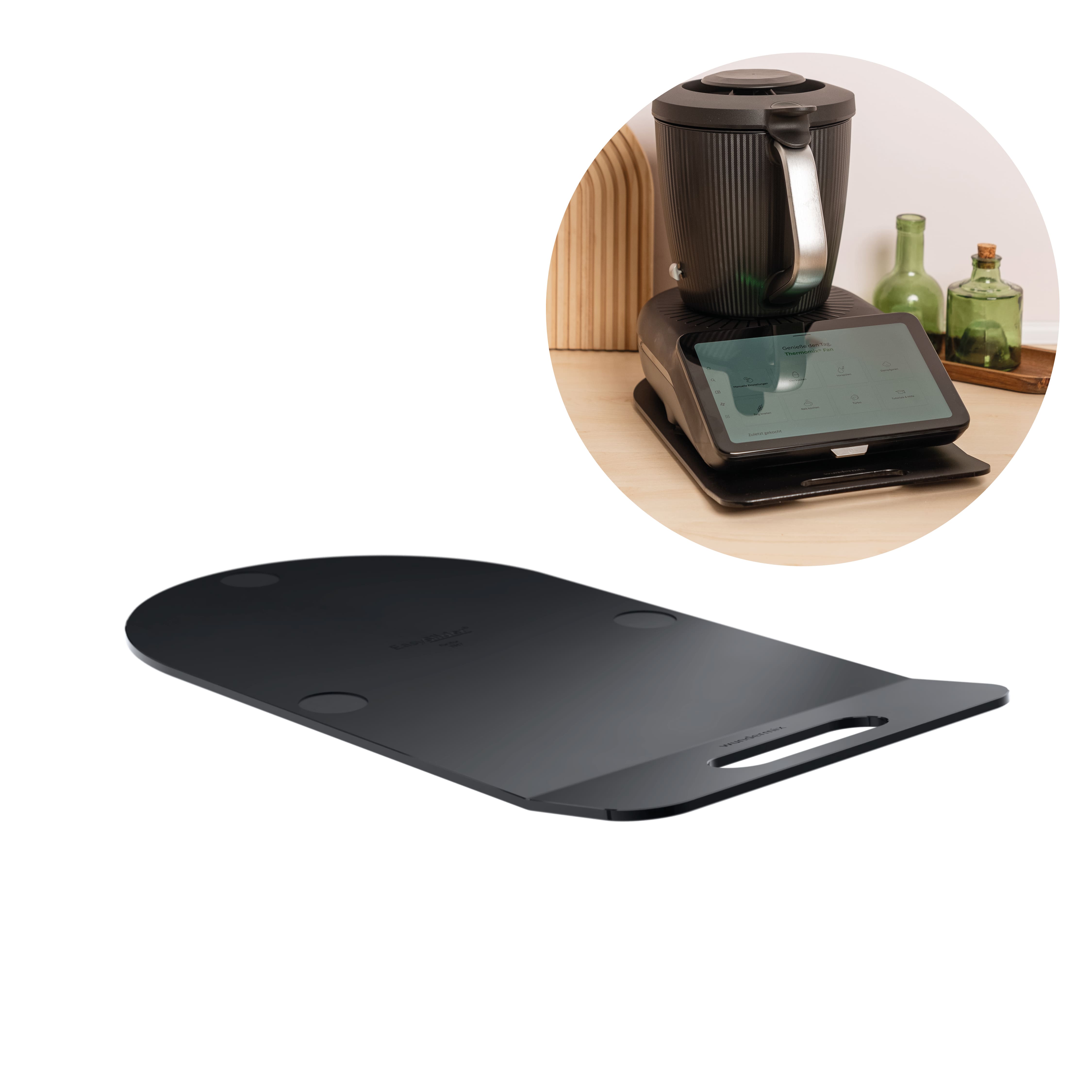EasySlider® | Sliding board made of acrylic glass for Thermomix TM7