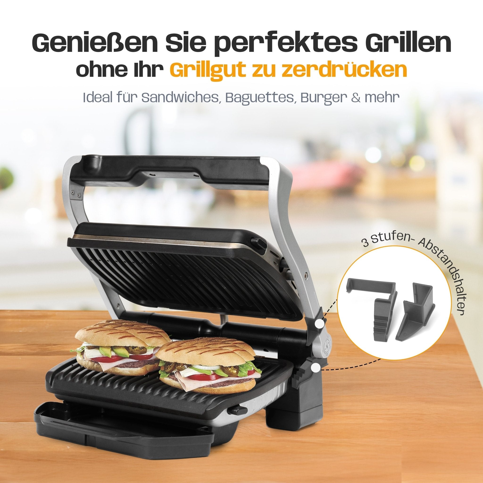 Abstandshalter Clip für Tefal Optigrill & OptiGrill XL - Wundermix GmbH