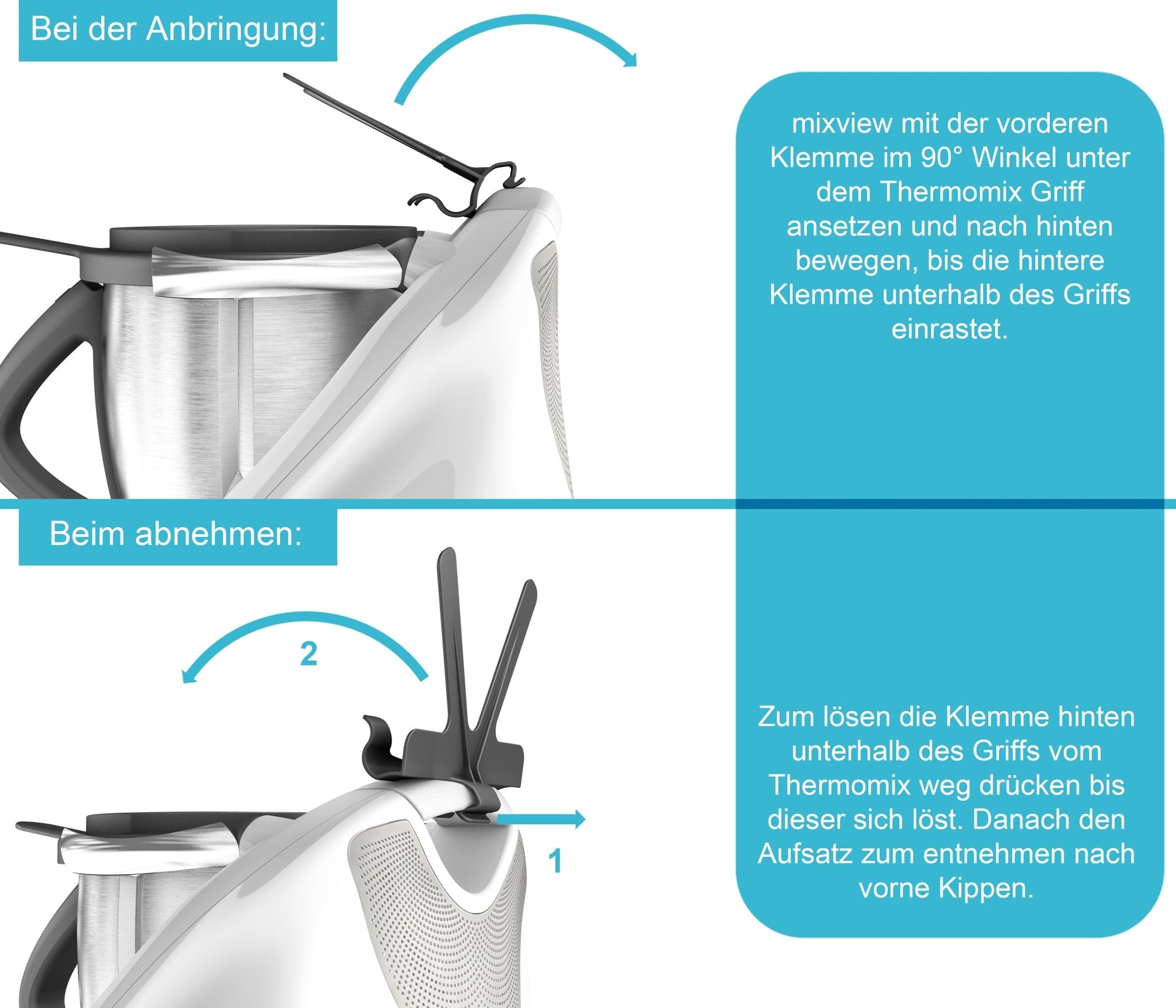 mixview® | Kochbuchhalter für TM6, TM5 - Wundermix GmbH