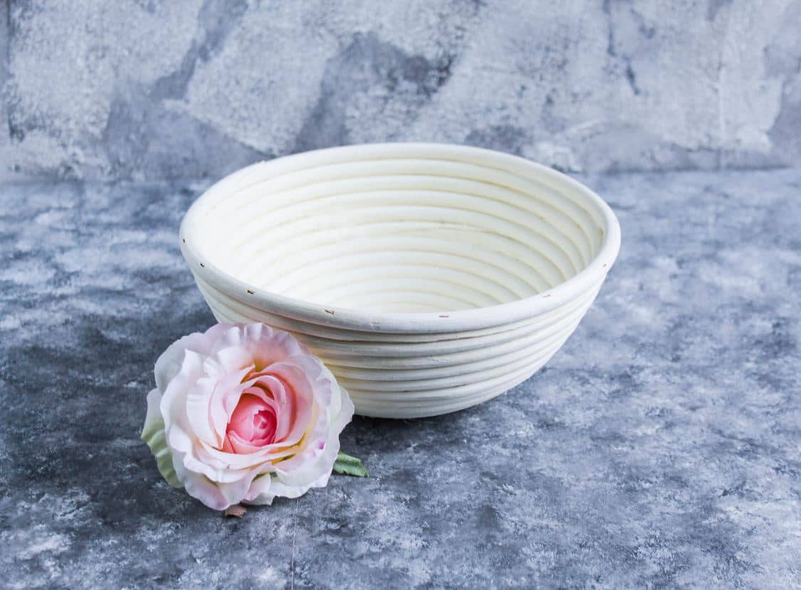 Cestello di fermentazione in vimini rotondo Ø 23 cm