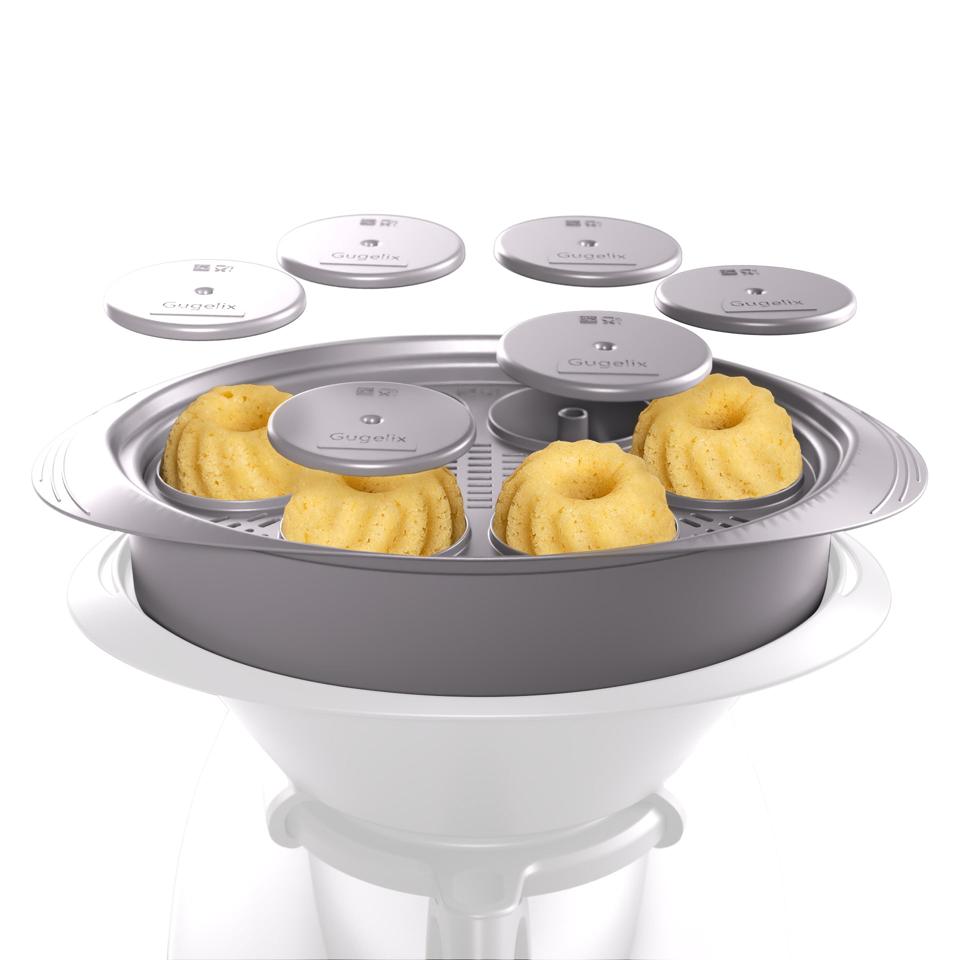 Gugelix® | Mini-Gugelhupfform für Varoma für TM6, TM5, TM31