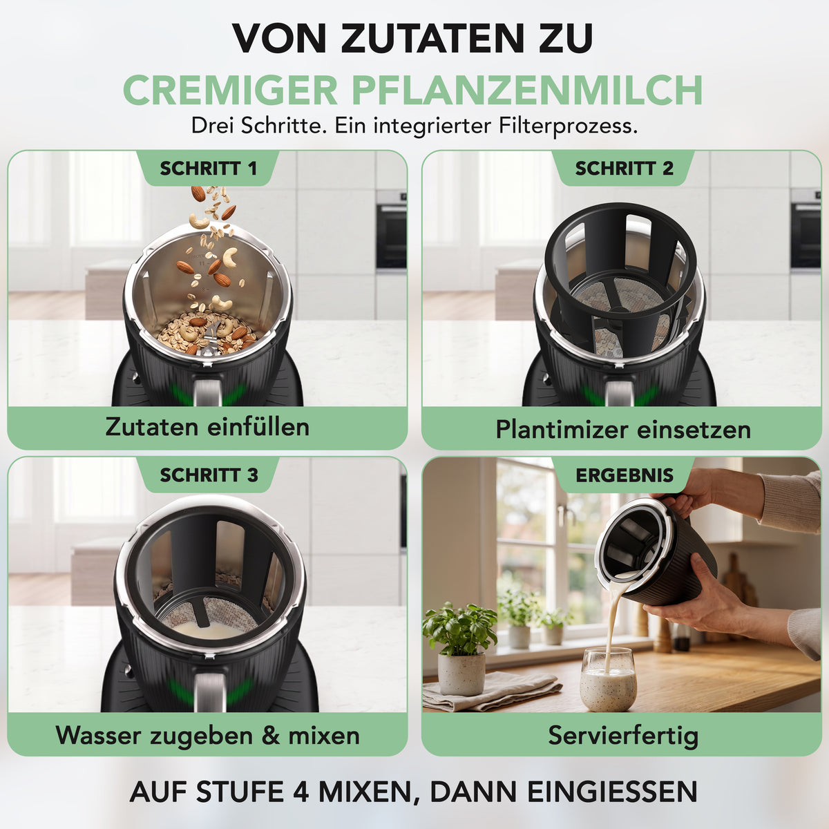 Plantimizer | Pflanzenmilch-Filter für Thermomix TM7, TM6 & TM5