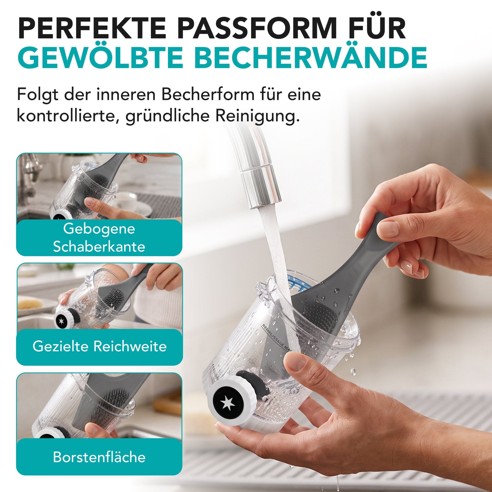 Swirlyzer | Reinigungsbürste für Ninja Creami - Wundermix GmbH