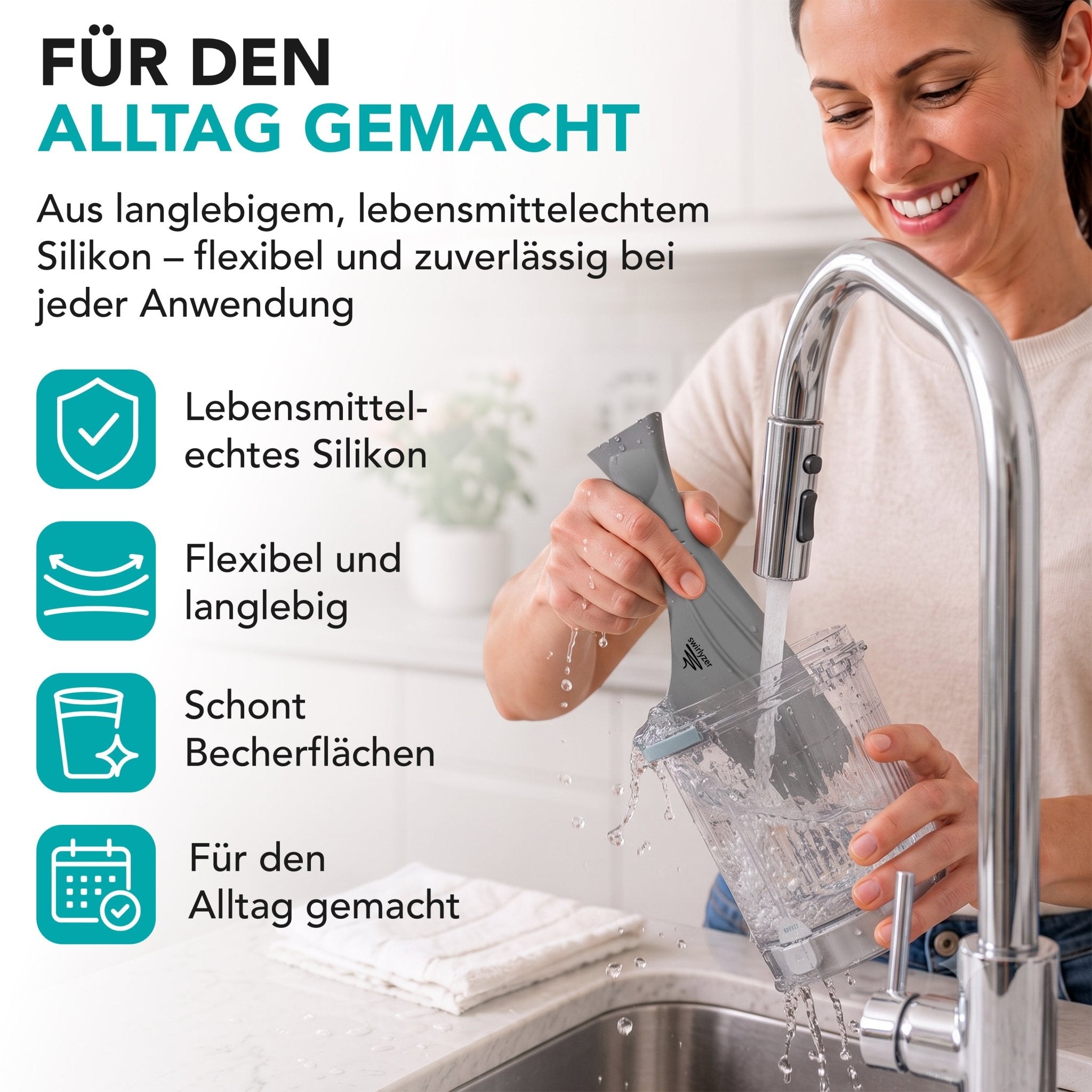Swirlyzer | Reinigungsbürste für Ninja Creami - Wundermix GmbH