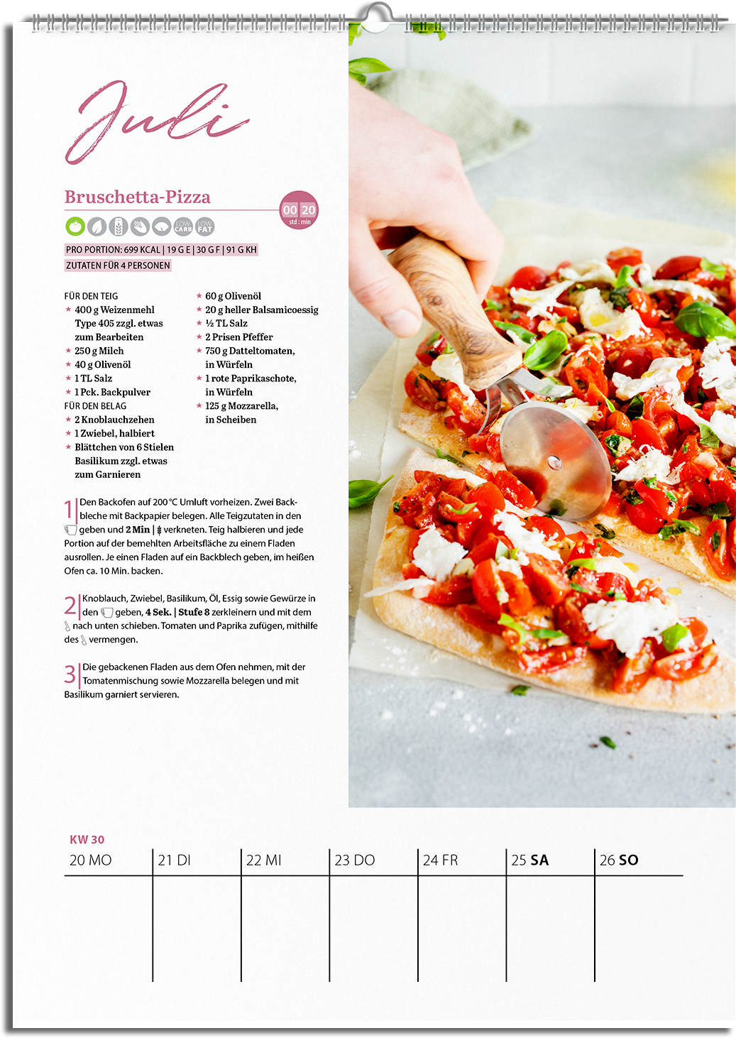 ZauberTopf - Weekly calendar 2026