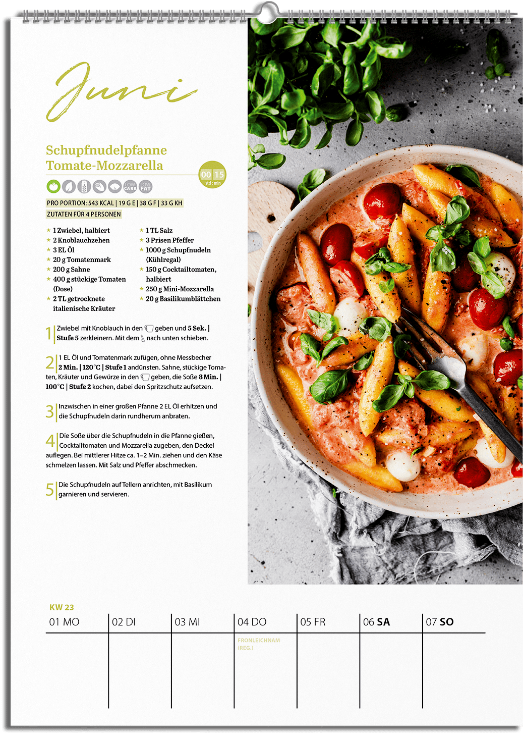 ZauberTopf - Wochenkalender 2026 - Wundermix GmbH