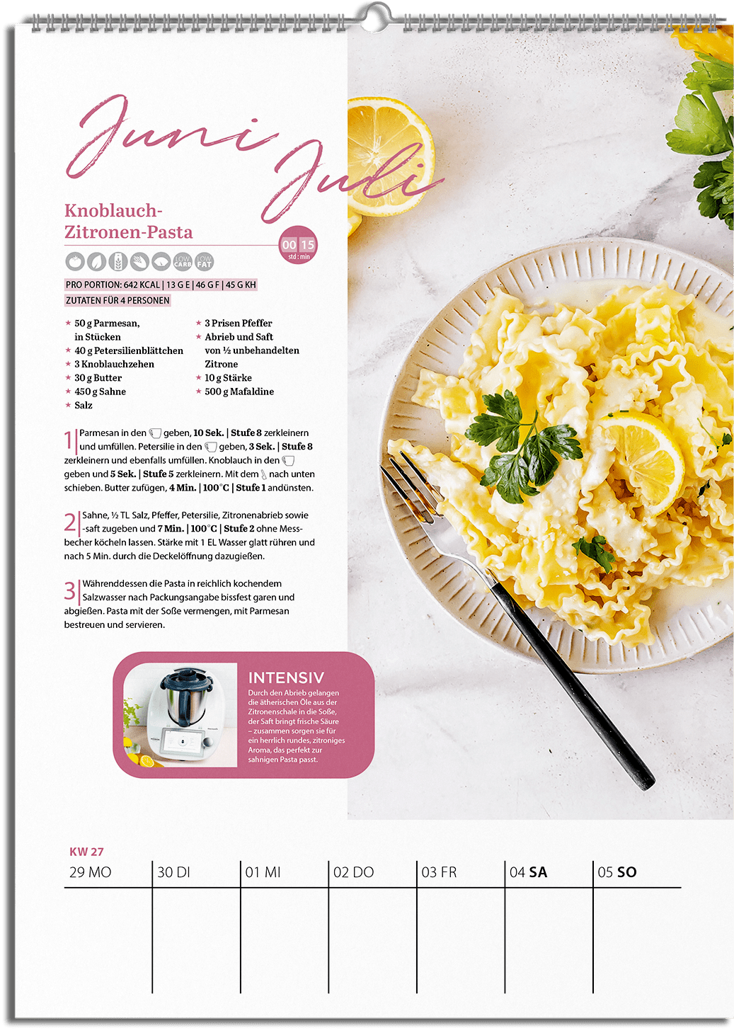 ZauberTopf - Wochenkalender 2026 - Wundermix GmbH