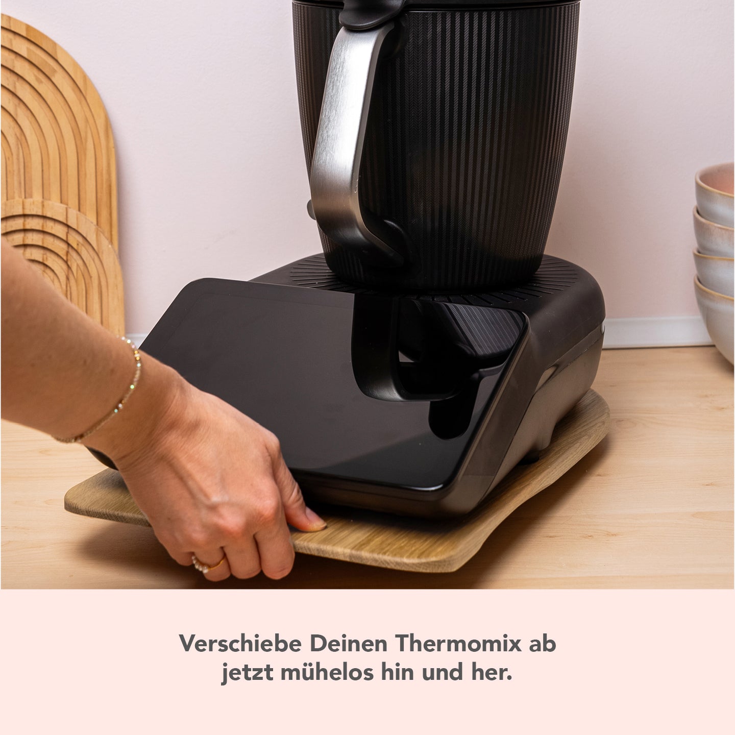 KitchenSlider® H | Płyta ślizgowa Premium do Thermomix TM7