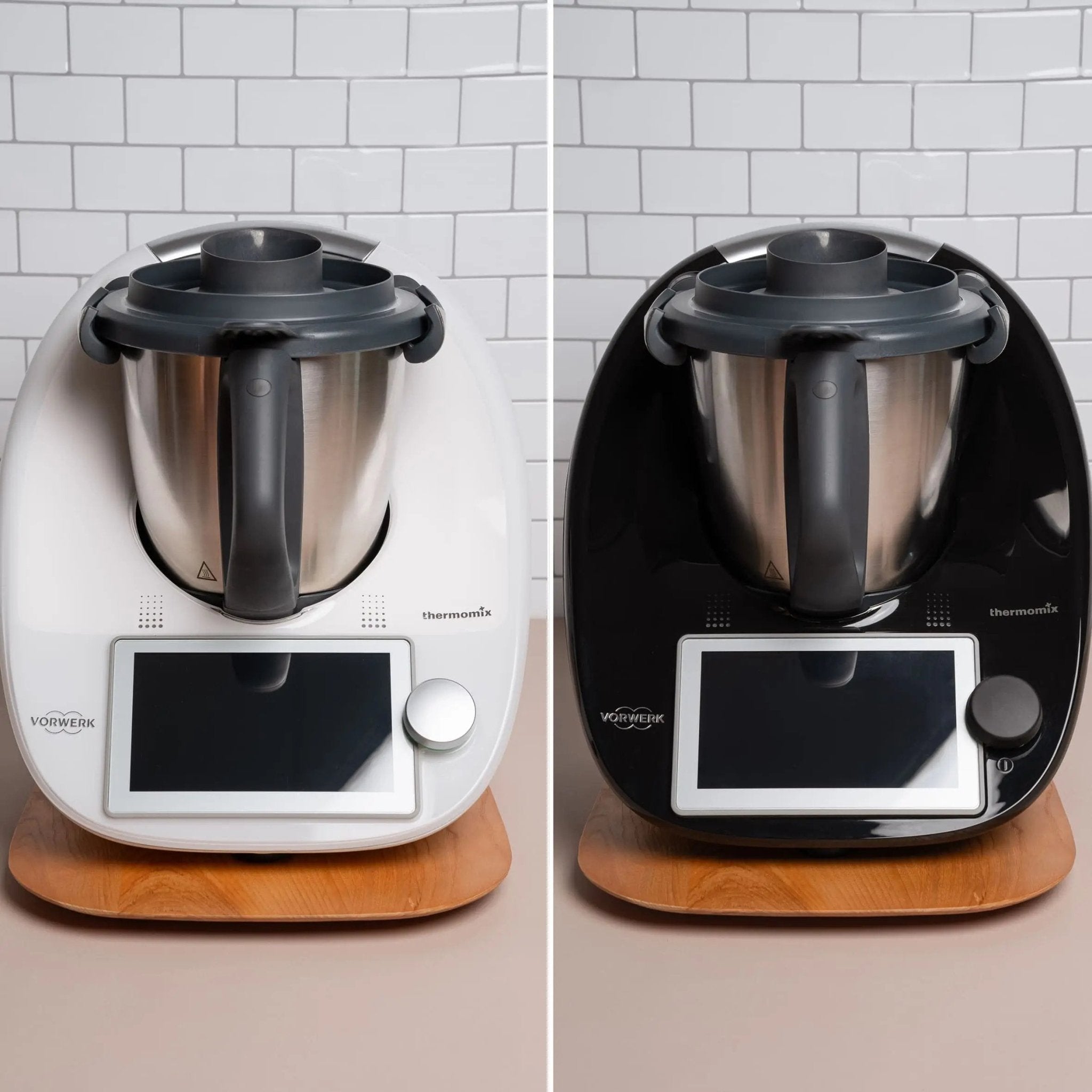 KitchenSlider® H | V3 | Echtholz Premium - Gleitbrett für Thermomix TM6, TM5 - Wundermix GmbH