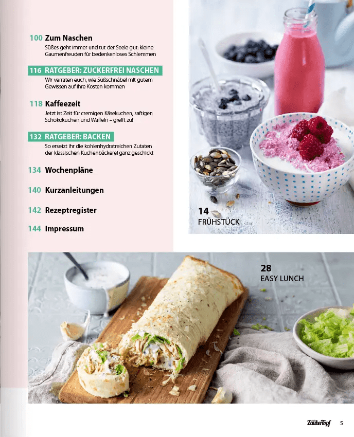 ZauberTopf - Einfach lecker! Low Carb Express - Wundermix GmbH