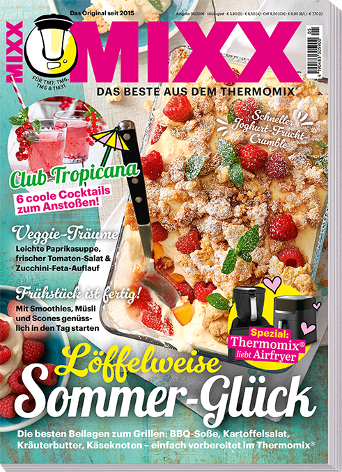 Zeitschrift MIXX - Ausgabe 05/2026 (Juli/August) - Wundermix GmbH