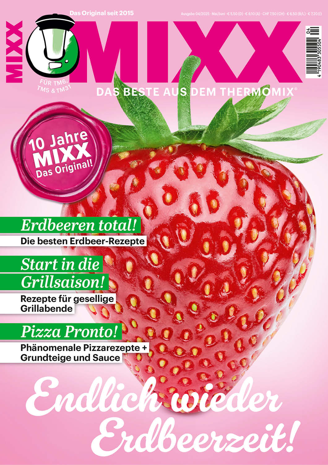Zeitschrift MIXX - Ausgabe 04/2025 (Mai/Juni) - Wundermix GmbH