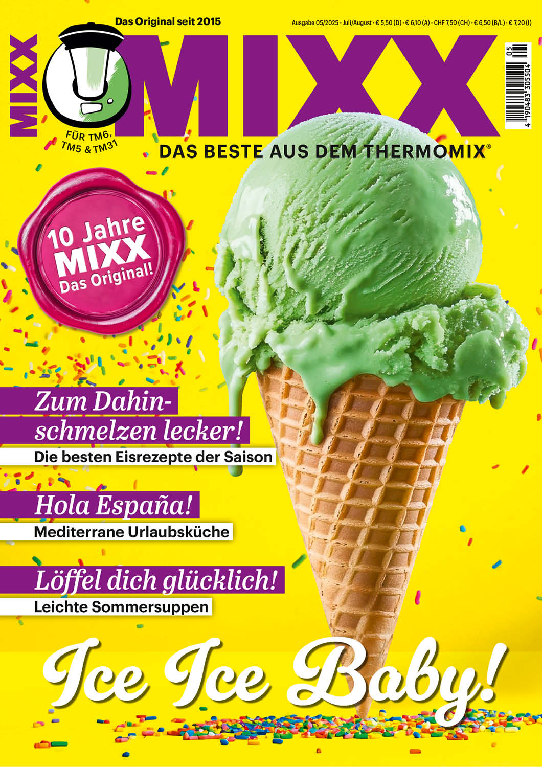 Zeitschrift MIXX - Ausgabe 05/2025 (Juli/August) - Wundermix GmbH