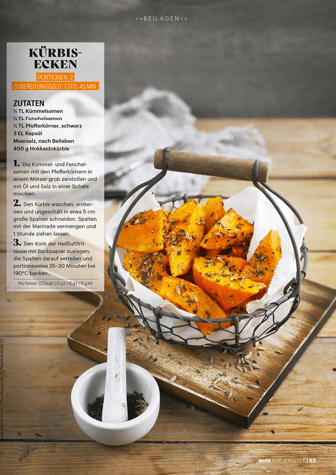 Zeitschrift MIXX Sonderheft AIR FRYER - Ausgabe 01/2027 - Wundermix GmbH