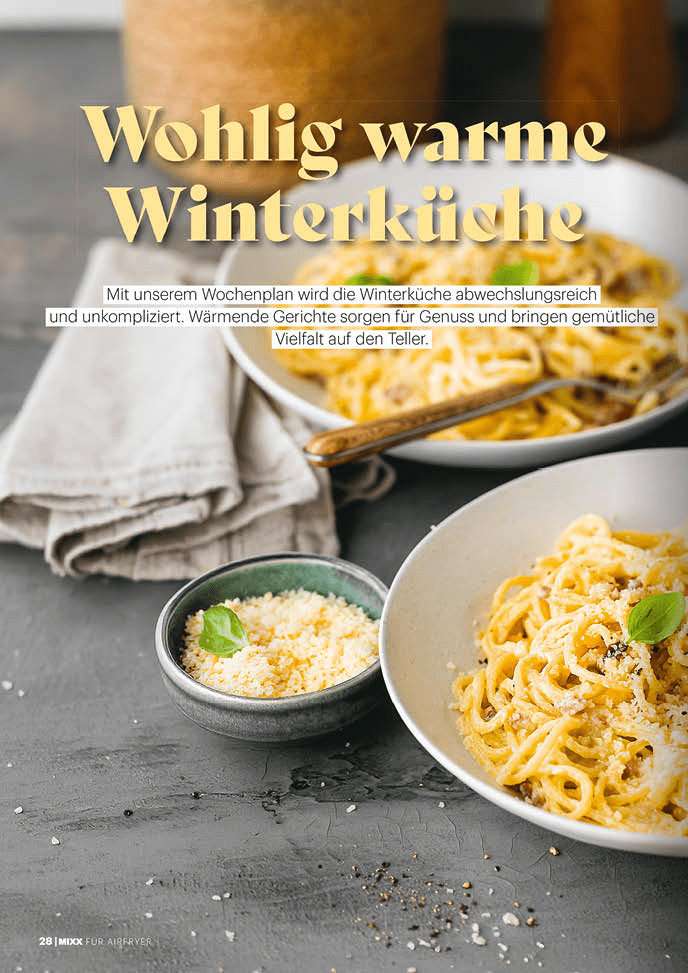 Zeitschrift MIXX Sonderheft AIR FRYER - Ausgabe 01/2027 - Wundermix GmbH