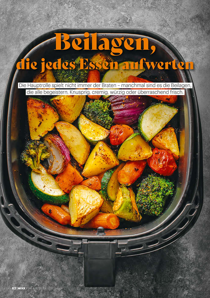 Zeitschrift MIXX Sonderheft AIR FRYER - Ausgabe 01/2027 - Wundermix GmbH