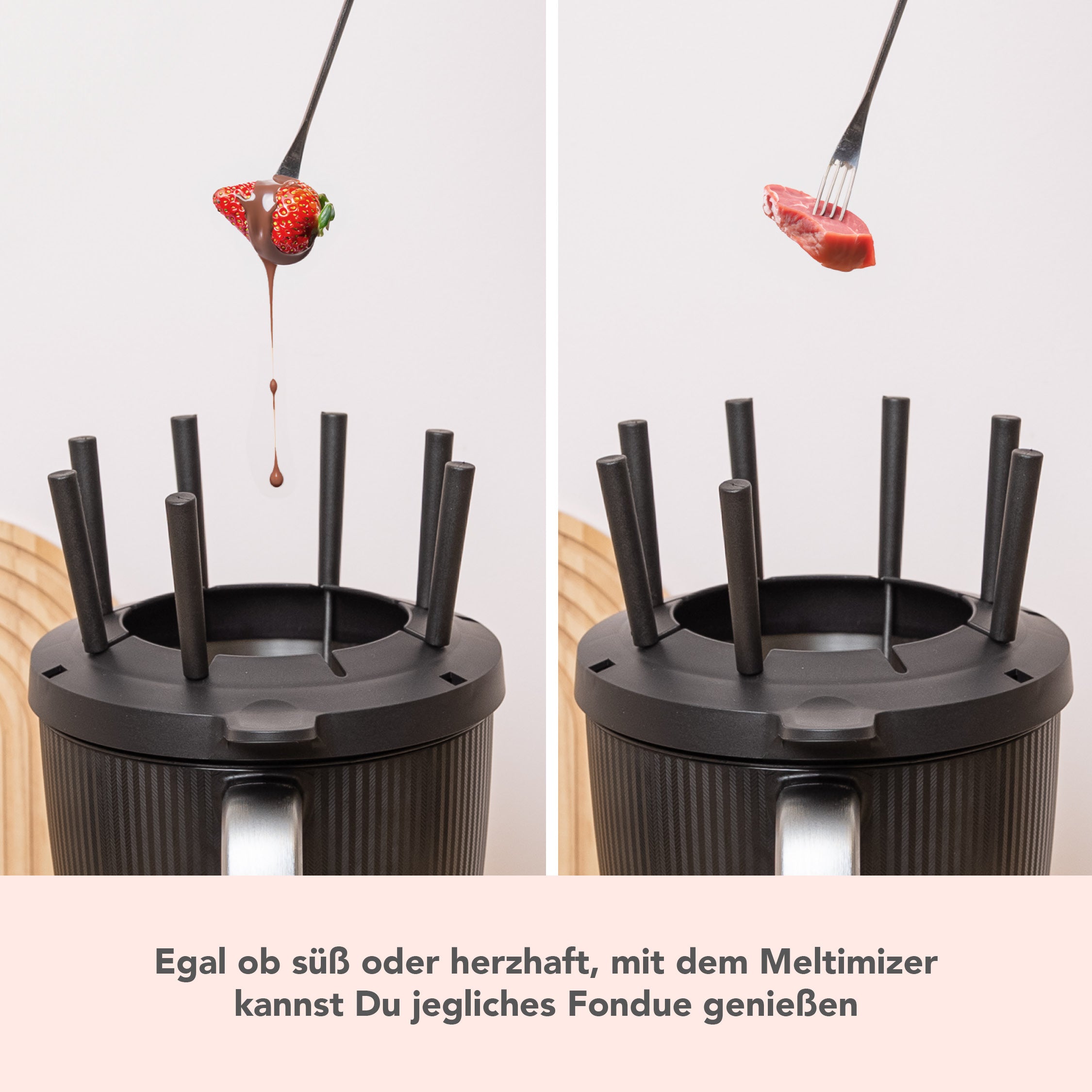 Meltimizer | Fondue-Deckel passend für Thermomix TM7