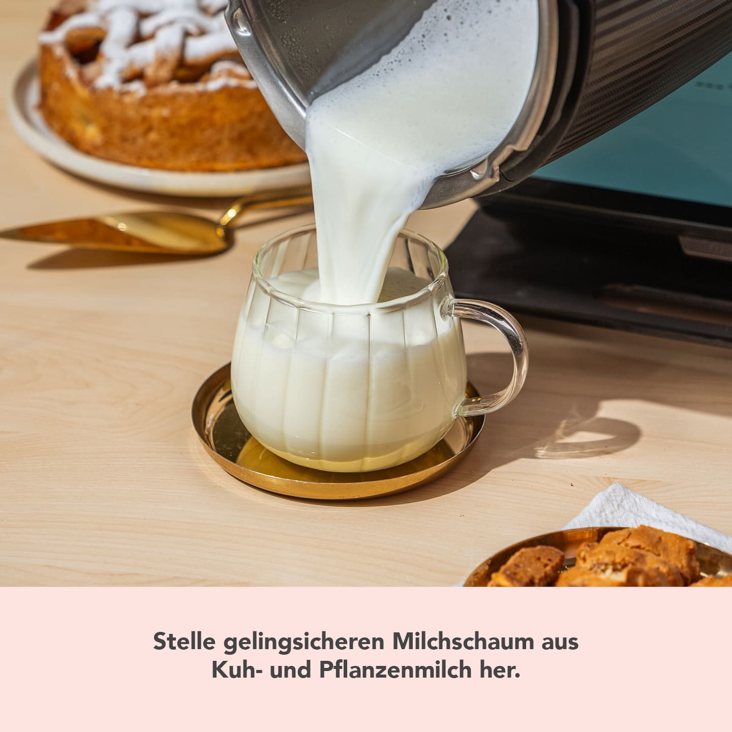 Milkimizer Mousseur à lait pour Thermomix TM7, TM6, TM5, TM31