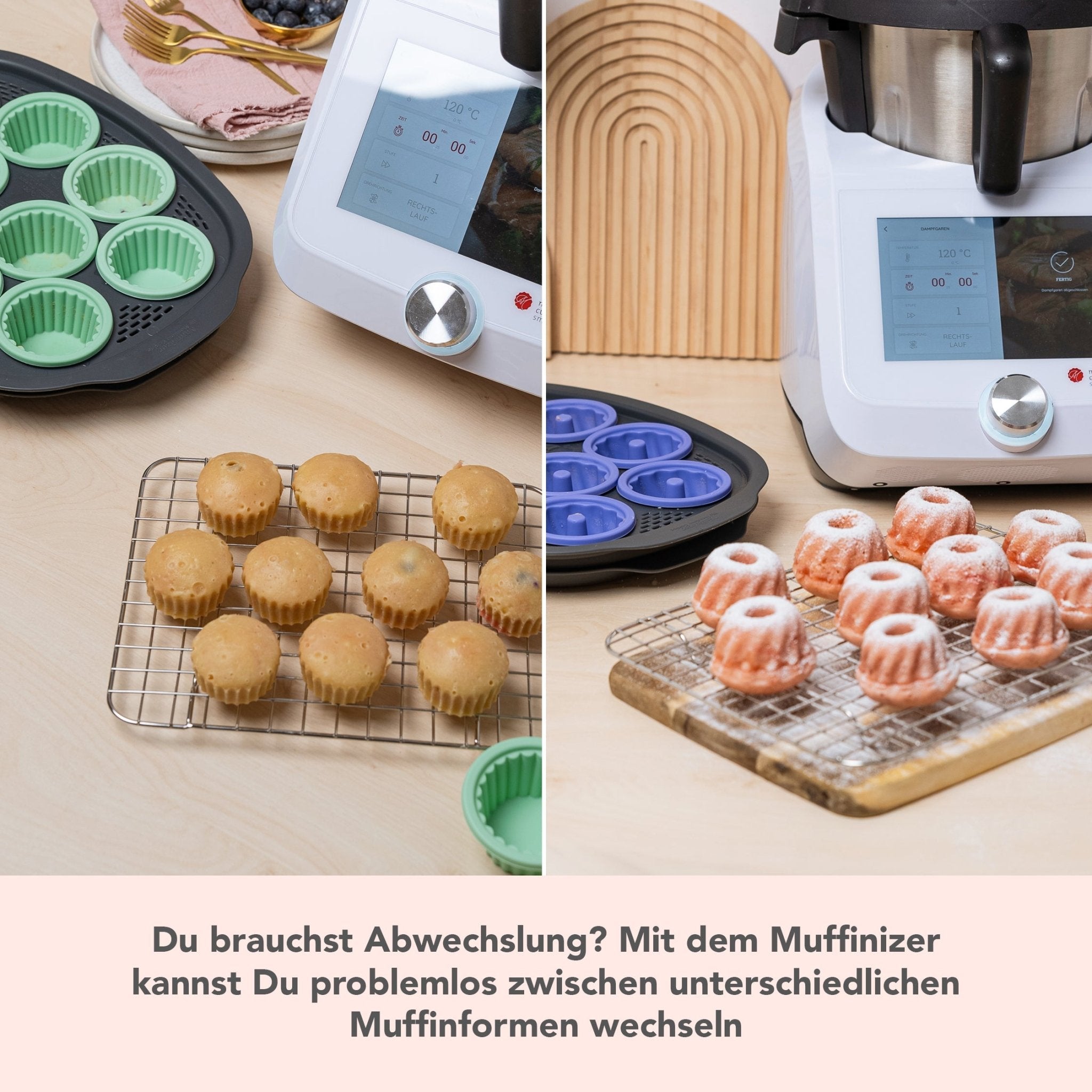 Muffinizer® Set für Monsieur Cuisine + GRATIS Artikel - Wundermix GmbH