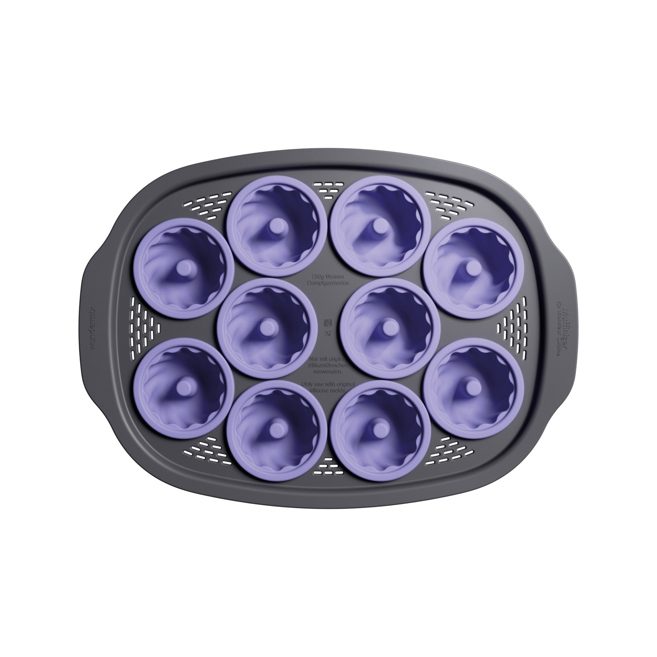 Muffinizer® | incl. 10 stampi per Monsieur Cuisine Smart, Trend, Connect