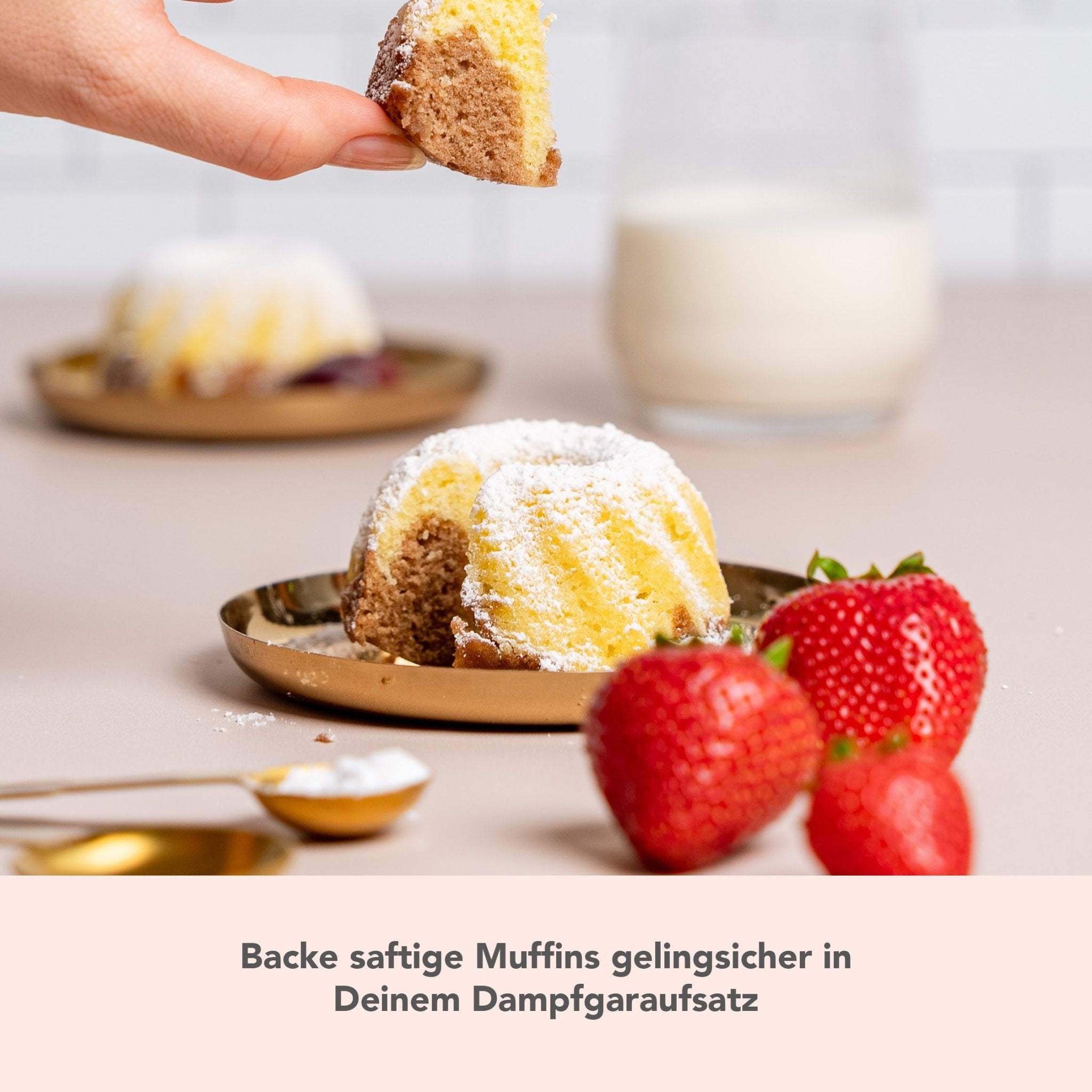 Muffinizer® | inkl. 10 Förmchen für Monsieur Cuisine Smart, Trend, Connect - Wundermix GmbH