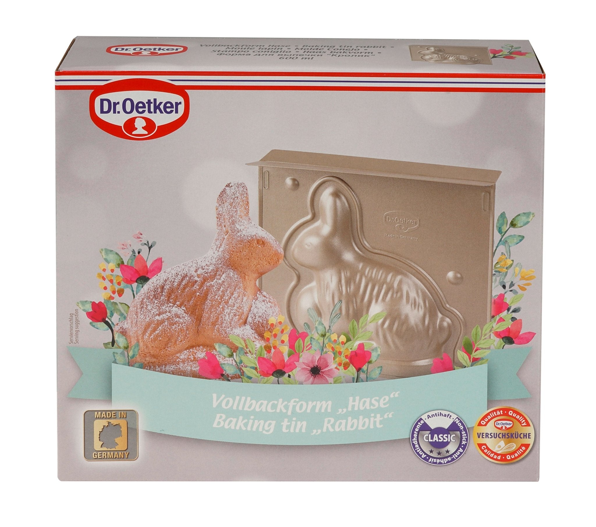 Kuchen - Backform "Osterhase" aus Stahlblech | Für Ostern - Wundermix GmbH