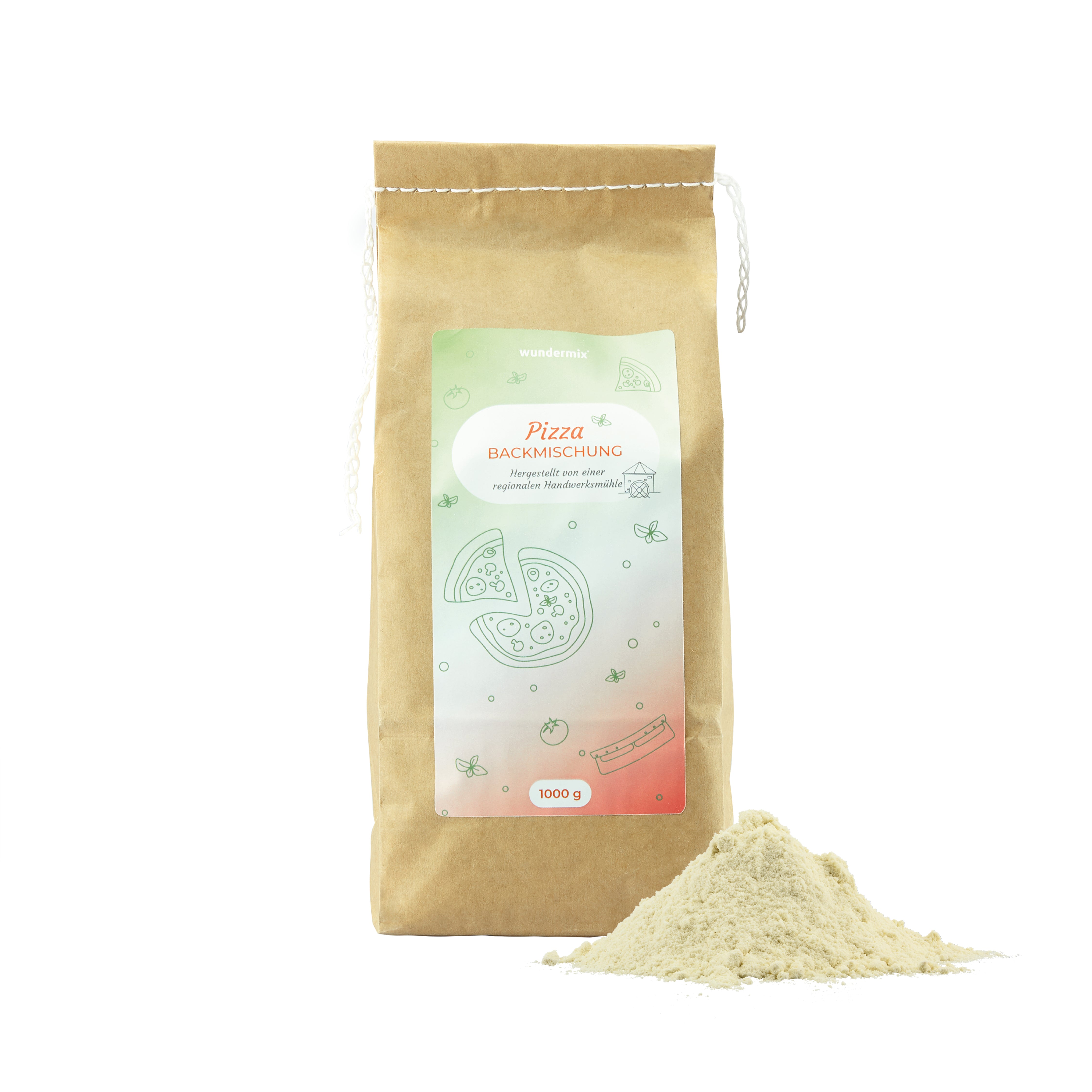 Pizza baking mix for 8 delicious pizzas | 1000g