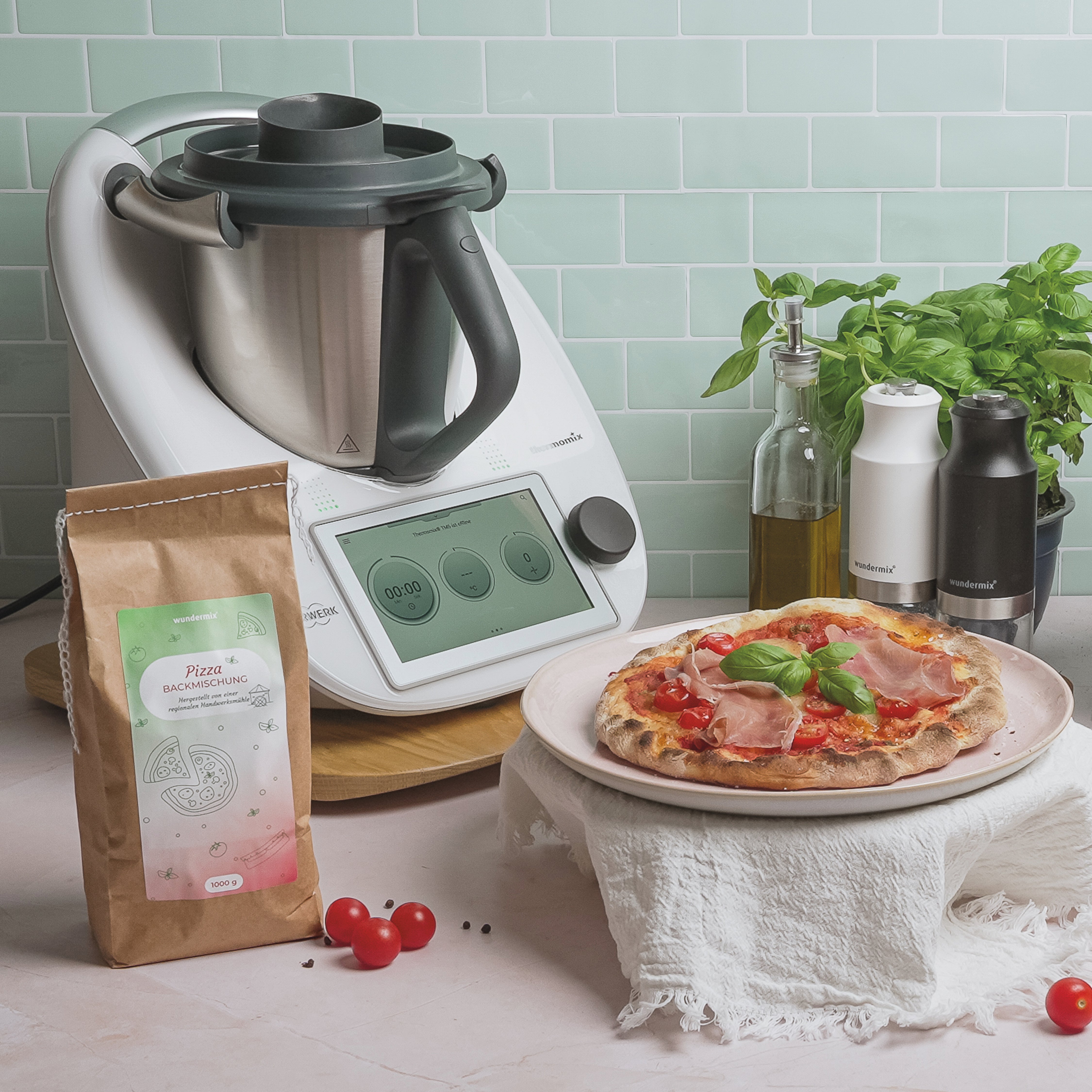 Pizza baking mix for 8 delicious pizzas | 1000g